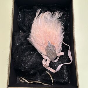 Beaded Feather hairpiece headband - great gastby